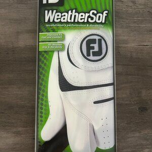 NEW! FJ Weathersof Golf Glove